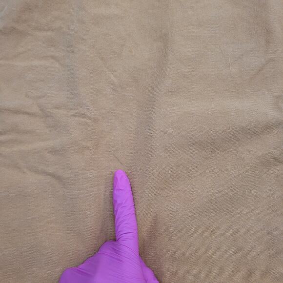 Vintage 80s Hunting Canvas Vest S/M 20x18 Cropped Tactical - Picture 6 of 12